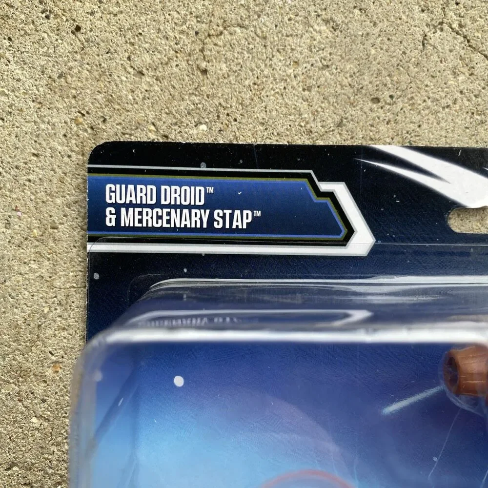 Star Wars ActionVerse Guard Droid & Mercenary STAP